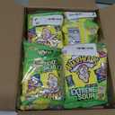 WARHEADS - Extreme Sour Hard Candy - Assorted Flavors - Sour Apple, Black Cherry, Blue Raspberry, Lemon & Watermelon Flavors - 2 oz. Bags - 12 Packs By 06/2028