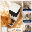 15L Large Breed Automatic Dog Feeder with Slow-Feed Bowl for Health Diet