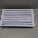 Upgrade Bread Slicer for Homemade Bread, Bread Slicer Guide Adjustable Width and Thickness, Foldable and Compact Cutting Guide with Crumb Tray, Suitability for Homemade Bread, Bagels, Cakes