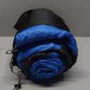 MalloMe Sleeping Bags for Adults Cold Weather & Warm - Backpacking Camping Sleeping Bag for Kids 10-12, Girls, Boys - Lightweight Compact Camping Essentials Gear Accessories Hiking Sleep Must Haves (50-80F Everyday 3 Season - Blue)