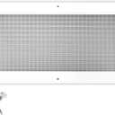 HVAC Premium 8" x 16" or 16" x 8" Cube Core Eggcrate Return Air Grille - Aluminum Rust Proof - HVAC Vent Duct Cover - White [Outer Dimensions: 9.75 X 17.75]