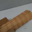 LazBlinds No Tools No Drill Cordless Bamboo Roman Shades, Light Filtering Window Treatment, Roll Up Bamboo Blinds for Windows 23'' W x 48'' H, Ceylon Light Russet