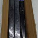 2 Pair Full Extension Drawer Slides Black,10 Inch Soft Close Full Extension Ball Bearing Side Mount Heavy Duty Drawer Slides,100 lb Load Capacity Runner