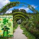 7 x St Patrick's Day Flag,Shamrock St Patricks Flag 28 x 40 Inch Clover House Flag for Garden and Home Decorations