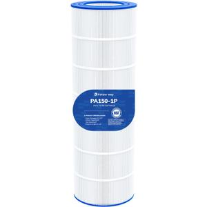 Future Way CC150 Pool Filter Cartridge Replacement for Pentair Clean & Clear 150, Replace Pleatco PAP150, Pentair R173216, Unicel C-9415, 150 sq.ft