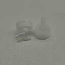 Wide Mouth Base Connector 2pc - Compatible with Motif & Spectra S1 S2 Pumps & Bottles; Compatible with Medela, Maymom, Pumpin Pals, Lacteck & Idaho Jones Flanges - Replacement Pump Parts Adapter