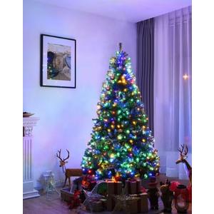 7 ft. Pre-Lit Artificial Christmas Tree with 500 LED Lights