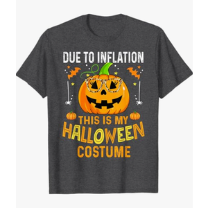 Pumpkin Halloween Costume Men Women Funny Halloween 2025 T-Shirt XL