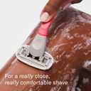 Flamingo Razors for Women, 1 Razor (Flamingo Pink) Handle and 1 Razor Blade Refill