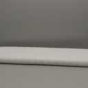 BBTO Boat Bolster Cushions PU Boat Coaming Bolster Pad with Stainless Steel Mounting Clips Leaning Post Backrest for Rest During Long Voyages and Fishing (6.75 x 36 x 2.25")