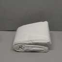 Bed Skirt Queen Size Pleated Style by Comfort Beddings 100% Cotton Blend, Premium Tailored Fit 1pc Bedskirt Queen Size 20" Drop Length White Solid