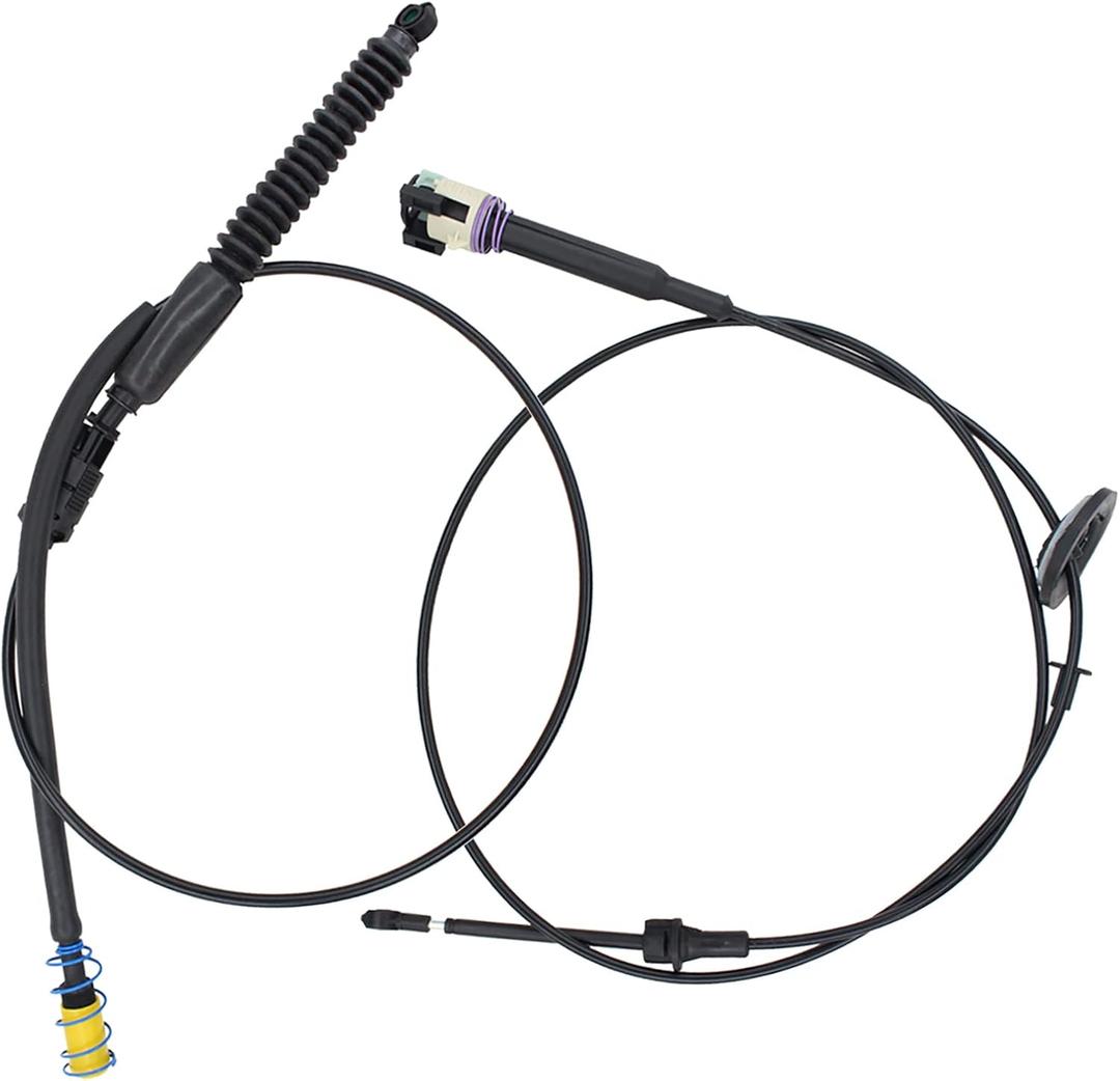 NewYall Set of 2 Auto Automatic Trans Transmission Shift Shifter Cable for GMC Sierra Chevrolet Silverado 1500 2500 3500 1999-2006