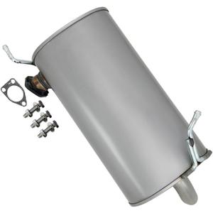 Exhaust Rear Muffler Compatible for 2014-2019 Mitsubishi Outlander 2.4L | Stainless Steel | Northeastern Exhaust | Free Gasket and Bolts/Nuts Included | Automotive Replacement Fit | Direct-Fit