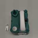 LANGXUN Portable High Power Electric Balloon Pump, Two Nozzle 110V 600W Air Blower Electric Ballon Inflator Pump for Party Latex Balloon Decoration Supplies (Yellow) (Orange)