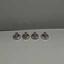 Updated DG94-03500A/Z Replacement Knobs for Samsung Stove, DG64-00975A DG94-03797 Perfect Fit for Samsung Range Models NE63T8111SS NE63T8311SS NE63T8751SS etc.-Improved Heat&Wear Resistance!(4 Pack) (Sliver)