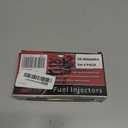 Set of 4 Fuel Injectors 4892844AA FJ1135 Replacement Compatible with Fiat 500 2012-2015 1.4L L4 VIN:R - Replaces 4892844AB RL892844AA 04892844ab