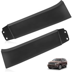 1 Pair Left Right Side Front Bumper Grille Panels Headlight Filler Trim Panels Set Compatible with 2007-2013 Toyota Tundra 2008-2017 Sequoia Replacement for 539310C901 539320C901