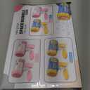 JONEG Toys for 3-8 Year Old Boys Girls: 2 Pack Bubble Machine for Kids with Bubble Solution, Gifts for 3 4 5 6 7 8 Years Old Boy Birthday Toy for Kid Toddlers Ages 4-6 Outdoor Wedding Bubbles Wands (Blue+blue)