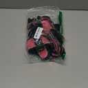 Rabbitgoo Dog Harness for Large Dogs, No Pull Pet Vest with 3 Buckles, Adjustable Soft Padded Pet Harness with Easy Control Handle and Reflective Strips, Pink, XL