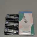 8 Pack Replacement Heads Compatible with Oral B IO 2/3/4/5/6/7/8/9/10/Deep Clean Series Electric Toothbrush, Brush Heads Refill Compatible with Oral B IO for Teeth and Gums Care (Black)