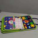 Toddler Busy Board Montessori Toys for 1 2 3 4 Year Old Boy Girl Birthday Gift, Sensory Toys for Toddlers Age1-3, Toddler Travel Busy Books for Airplane Car, Educational Preschool Learning Activity