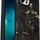 OtterBox iPhone 13 Pro Max & iPhone 12 Pro Max Symmetry Series Case - Enigma (Black/Enigma Graphic), Ultra-Sleek, Wireless Charging Compatible, Raised Edges Protect Camera & Screen