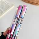 Compatible with iPhone 17 Pro Max Case, Cute Colorful Checkered Case with Shockproof Slim Soft TPU and Hard PC Protective Cover for Women/Men Designed for iPhone 17 Pro Max 6.9'', Colorful 2