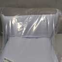 Cervical Neck Pillow, Contour Memory Foam Pillows for Neck Pain Relief, Ergonomic Pillow for Sleeping, Orthopedic Bed Pillow Neck Support Pillow for Side Back Stomach Sleepers with Cooling Pillowcase (Blue&grey)