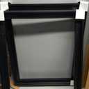 17x21 inch Satin Black Picture Frame with 2 Inch Single Porcelain Mat, 2 Pack