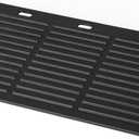 Onlyfire Universal Cast Iron Griddle, Reversible Cooking Griddle for Gas/Charcoal Grills, 17.3" x 9.6"