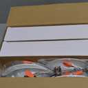 Amico Recessed Lighting 5/6 Inch, 12 Pack 5CCT Flat LED Can Lights, 2700K/3000K/4000K/5000K/6000K Selectable,12W Eqv 110W, 1050LM Brightness, Retrofit Installation - ETL & FCC, White