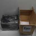 Bonsaii Safe Box with Electronic Keypad, Steel Security Lock Box with Key, 0.23 Cubic Feet, 9.06" W x 6.69" D x 6.69" H, Small Hidden Safe for Cash Jewelry