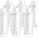 6 Pack Replacement for Brita® Water Filter Pitchers and Dispensers, BPAFree & NSF Certified, Classic OB03, Mavea® 107007 35557, Metro, Everyday, UltraMax, 1 Year Filter Supply