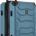 Wrangler ATG Trailway Expandable Hardside Luggage, Storm Blue, 22" Carry-On