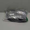 Pawaboo Pet Dog Sling Carrier, Hand Free Drawstring Dog Papoose with Adjustable Strap, Breathable Mesh Bag for Puppy Cat, Crossbody Satchel Dogs Purse with Pocket for Outdoor, Dark Gray+Black, Large