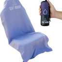 Car Seat Towel | Premium Microfiber Towel Seat Covers for Cars | Universal Fit & Machine Washable | Portable Car Seat Towel Cover After Gym, Yoga, Beach Taro Purple