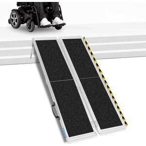 Ruedamann 6FT Ramps for Wheelchairs for Home, 800 lb Capacity