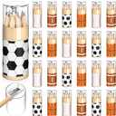 24 Set Sport Mini Drawing Colored Pencils Gift Bulk with Sharpener 3.5" Small 12 Colors Travel Colored Portable Pencil for Adults Art Painting