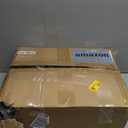 2-Pack 23ft(2436 inch) Garage Wall Shelving, 500 lbs Load Capacity, Garage Wall Mounted Shelves, Heavy Duty Shelf with Hooks, Blac