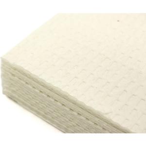 67015 White 13-Inch by 18-Inch Baby Table Liner 9Pcs