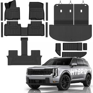 Floor Mats for Kia Telluride 2027(Only Hybrid) 7/8 Seats
