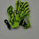 LED Reflective Running Vest, 5 Colors Light Up Running Vest,Rechargeable Running Gear for Men & Women (Green)
