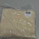 Womens Short Sleeve Sweaters Summer Cap Sleeve Tops Casual Crewneck Oversized Lightweight Knit Sweater Vest (Beige, XL)