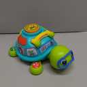 Musical Turtle Baby Toys 6-12 Months, Bilingual Educational Crawling Toys 7 8 9 10 Months, Light up Infants Tummy Toy with Sound, Number, Letters, Gifts Present for Baby 4 5 6 12 Month (Green)