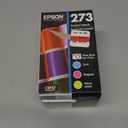 EPSON 273 Claria Ink Standard Capacity Photo Black & Color Combo Pack (T273520-S) Works with Expression Premium XP-520, 600, 610, 620, 800, 810, 820