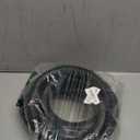 Pond Tubing 1 1/4 Inch Id Flexible Plastic Corrugated Water Sump Pump Drain Hose10Ft,Black