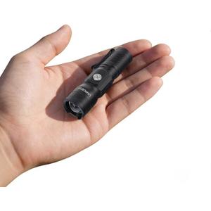 UNROEVS Pocket Flashlight Rechargeable with 1200 Lumens,Mini Small EDC Flashlights with Magnet & Clip,Compact Powerful Flash Light-Zoomable,Adjustable Brightness and 1 Mode for Everyday Carry.