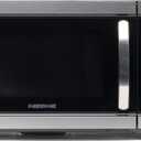 Farberware 1.1 Cu. Ft. Countertop Microwave Oven 1000 Watt Power, Auto Cook Settings, Defrost, Easy Clean and Child Safety Lock - Stainless