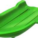 Era 46-inch Torpedo Adventurer Sled with Open Back  1-2 Rider Plastic Toboggan, Green