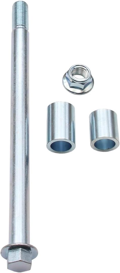 15mm Front or Rear Wheel 9" (230mm) Axle with Spacers for XR50 CRF50 70cc 90cc 110cc 125cc